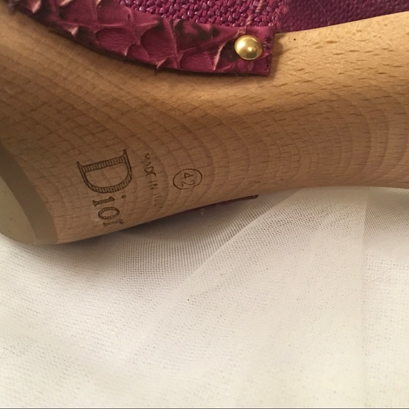 DIOR heels 👠 purple size 42 EUR - Picture 5 of 13